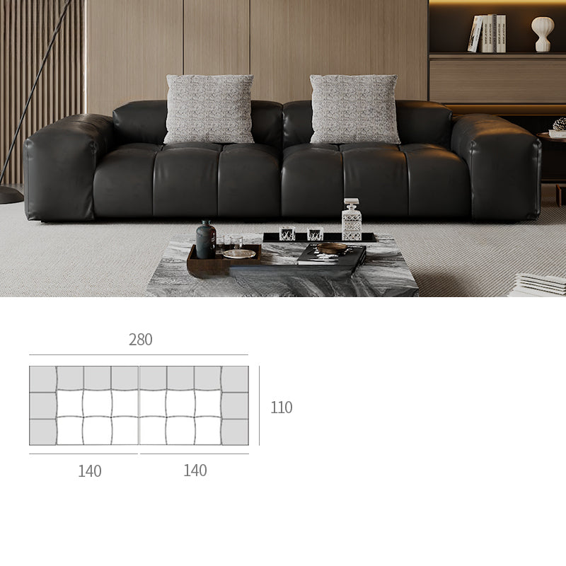 SABA Pixel Module Leather Sofa