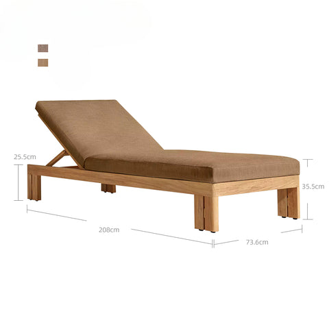 High end leisure teak sofa garden