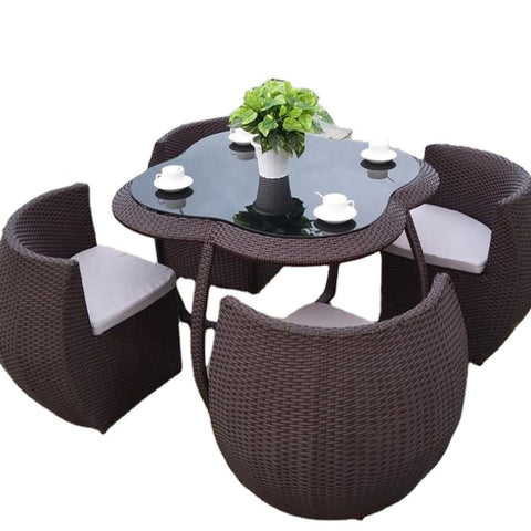 Save place fashion rattan chair set wicker  garden chair set outdoor furniture garden