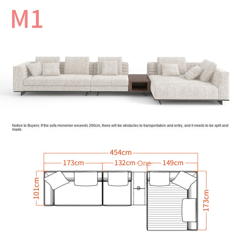 Modern villa sofa