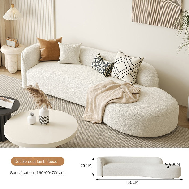 Modern cream sofa