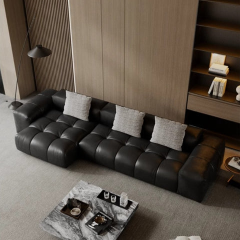 SABA Pixel Module Leather Sofa