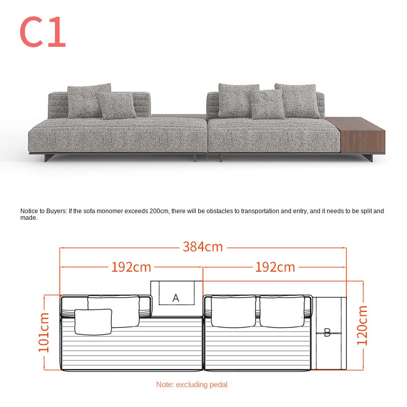 Modern villa sofa