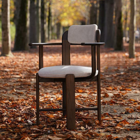 French minimalist designer's creative solid wood chairgarden