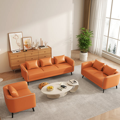 Small sofa is modern and simple