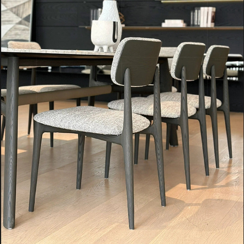 Italian ash modern minimalist dining chair