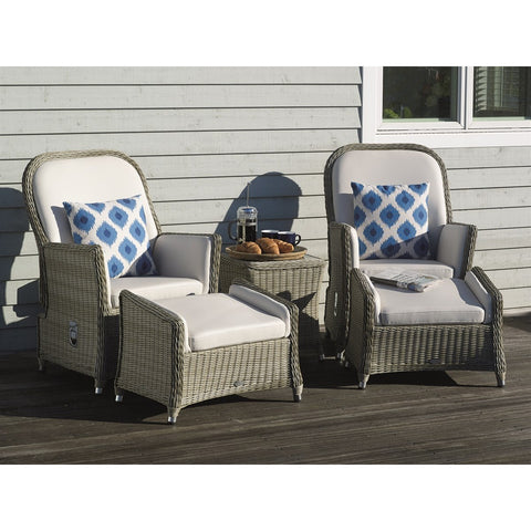 Carlo Recliner Set with 2 Footstools & Side Tablegarden