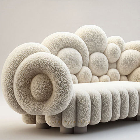 Creative cream style personalized sofa