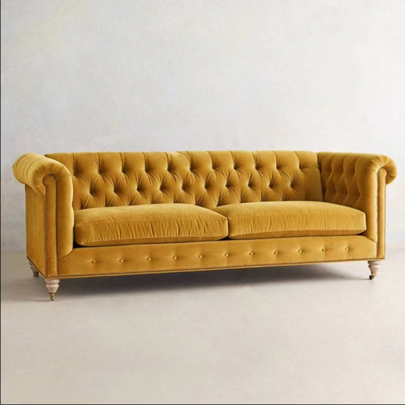 Velvet Modern Sofa