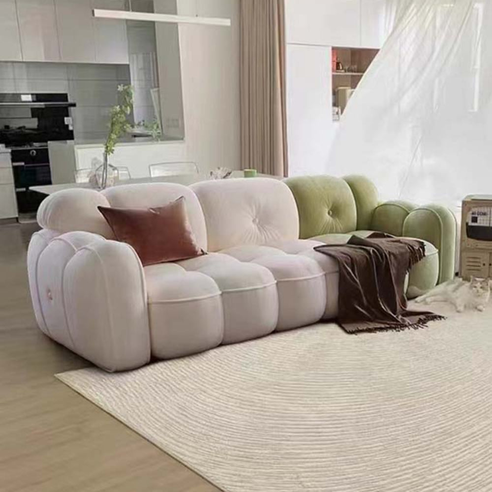 Cream fabric sofa