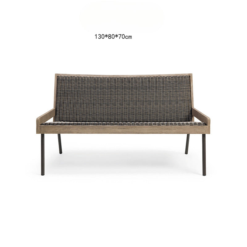 Garden leisure teak sofa rattan furnituregarden