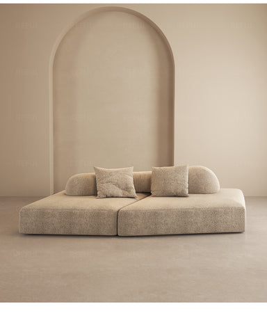 Italian modular fabric sofa