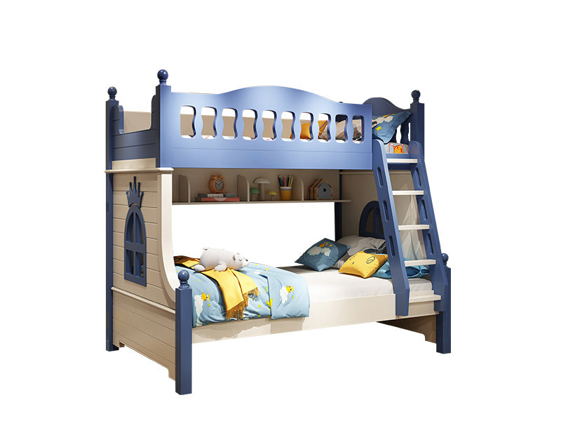 Children&#039;s bed bunk bed slide combination bed