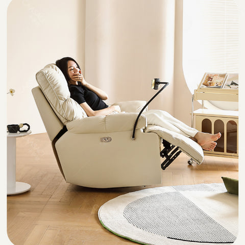 Single lazy living room modern electric function recliner sofa