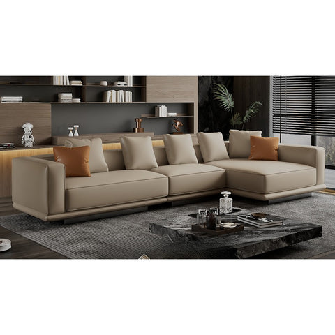 Italian Horizonte leather sofa