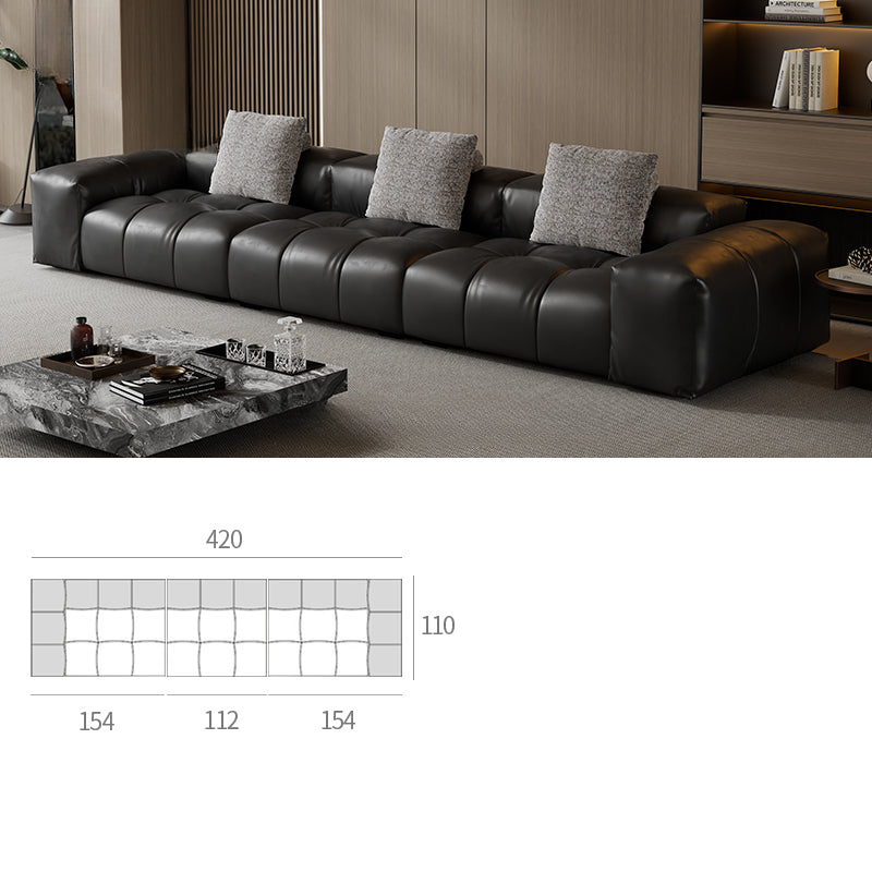 SABA Pixel Module Leather Sofa