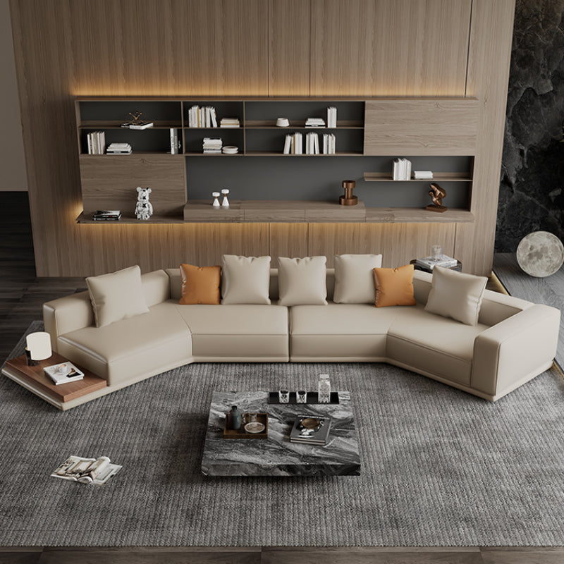 Italian Horizonte leather sofa