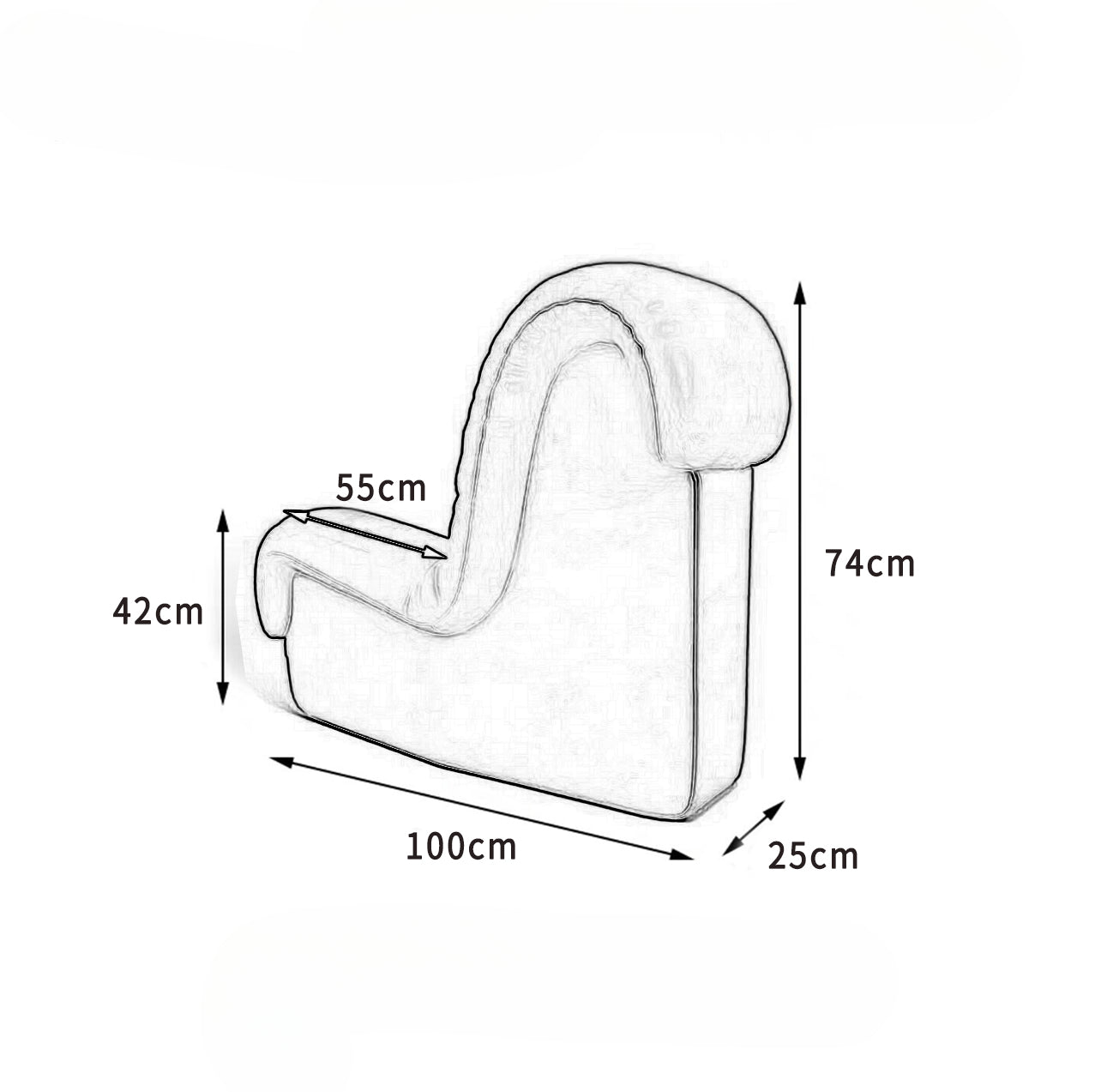 Famous designer designs unlimited module sofa with creativity