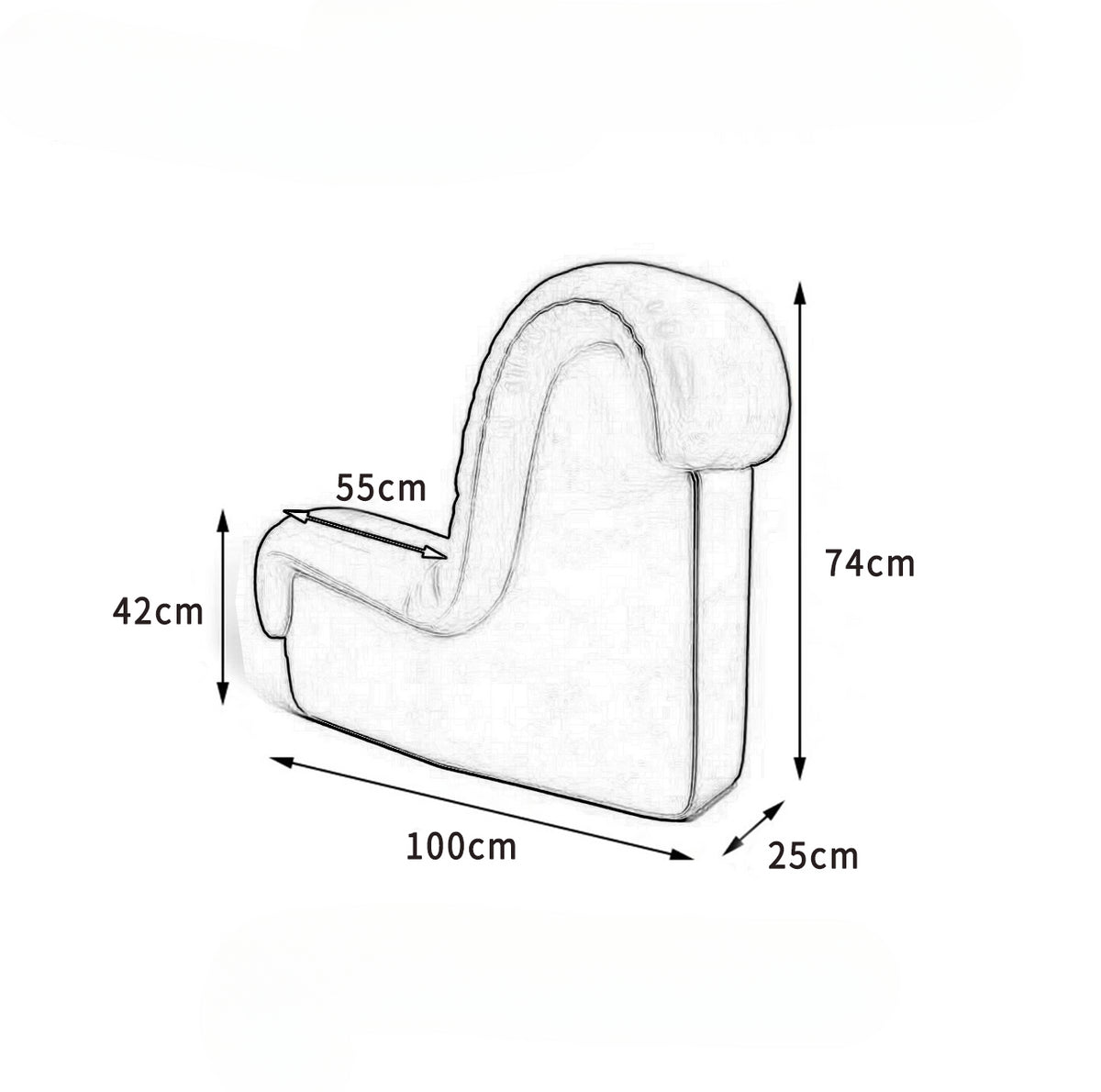 Famous designer designs unlimited module sofa with creativity