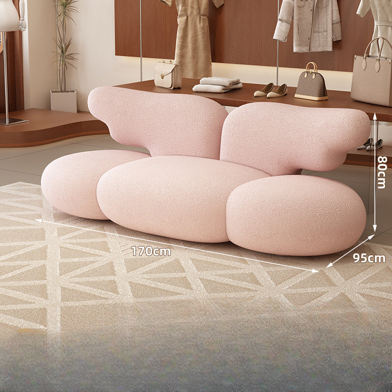 Little Angel Cloud Sofa French Cream Style Simple Modern Creative Beauty Salon Sofa Rest Area Reception Internet celebrities