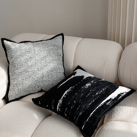 French high-end soft cushion square pillow