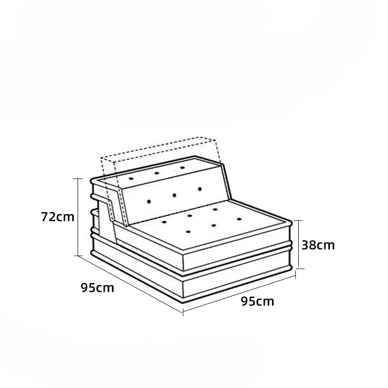 Nordic Rochburg color sofa multi-combination