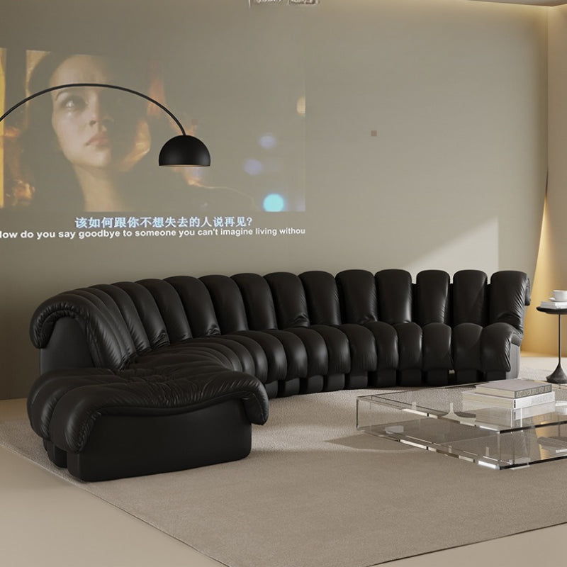 Famous designer designs unlimited module sofa with creativity