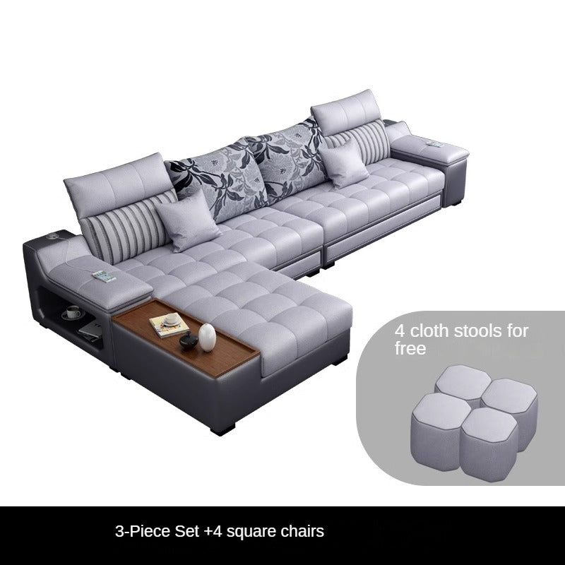 Modern minimalist multifunctional combination sofa