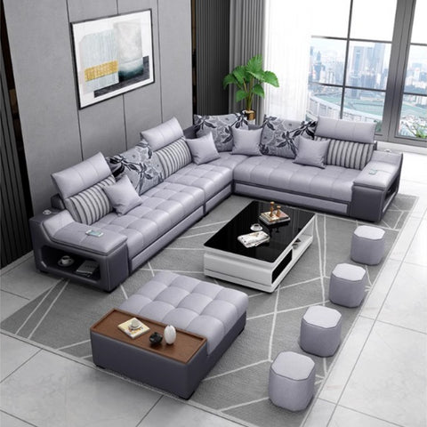 Modern minimalist multifunctional combination sofa