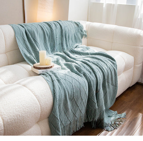 Leisure sofa solid color blanket blanket