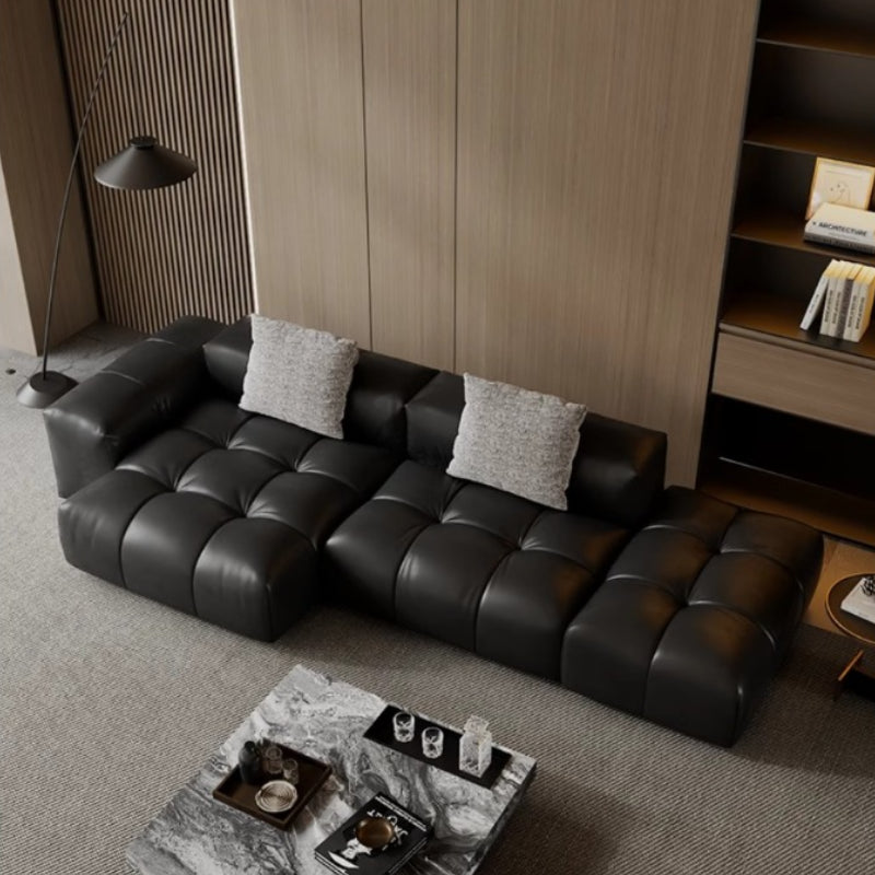 SABA Pixel Module Leather Sofa