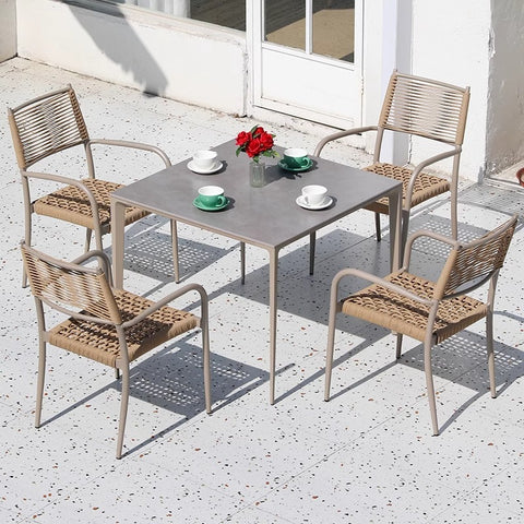 Internet famous outdoor garden rattan chairs, tables and chairsgarden