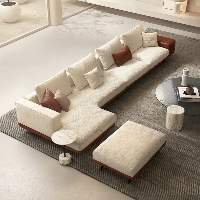 High-end Italian minimalist fabric sofa