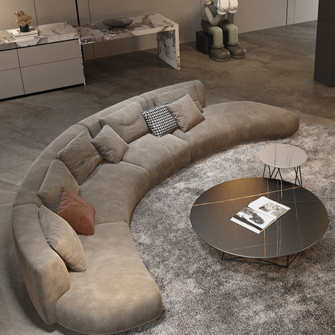 Curved furniture combination