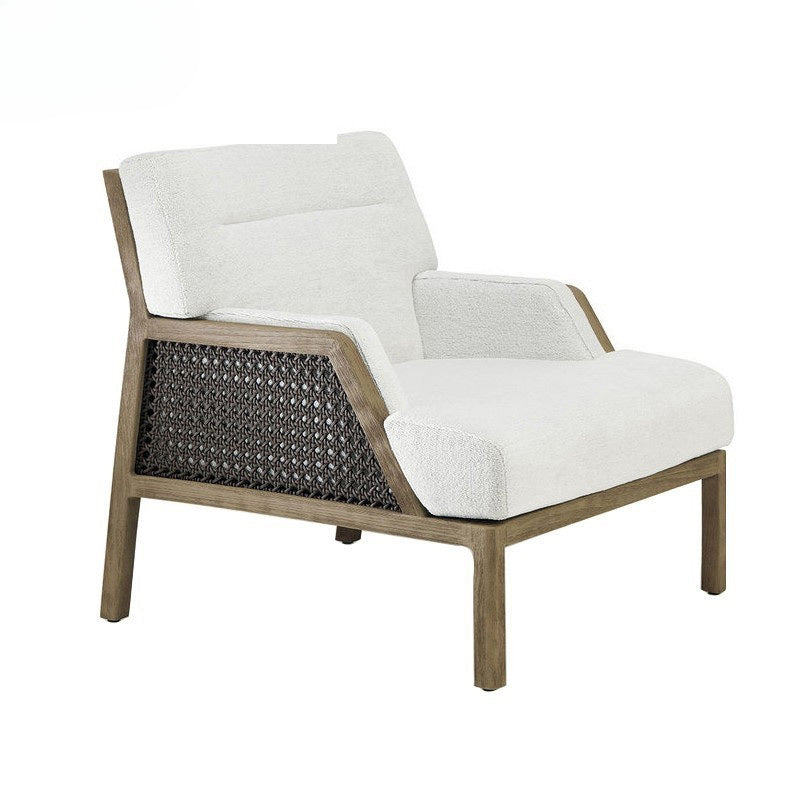 Garden solid wood rattan sofa combinationgarden