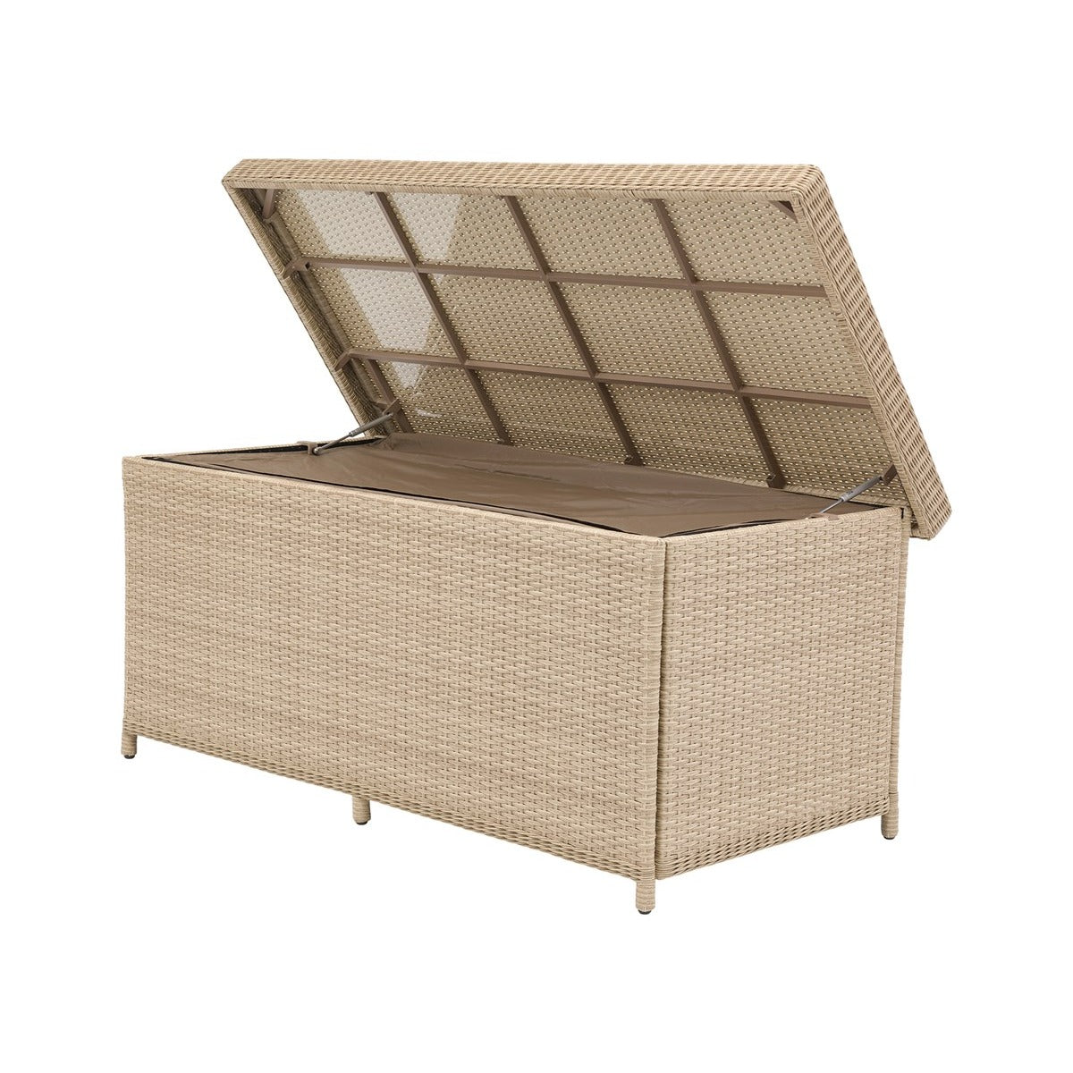 Rattan Large Cushion Box with Linergarden