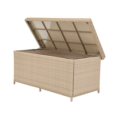 Rattan Large Cushion Box with Linergarden