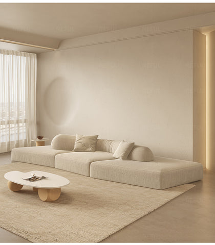 Italian modular fabric sofa