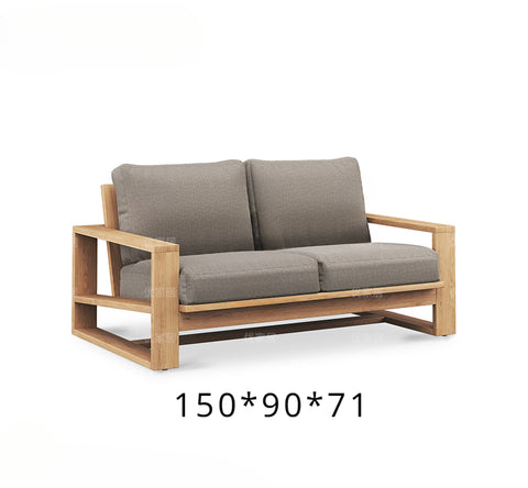 Solid wood  garden sofa garden