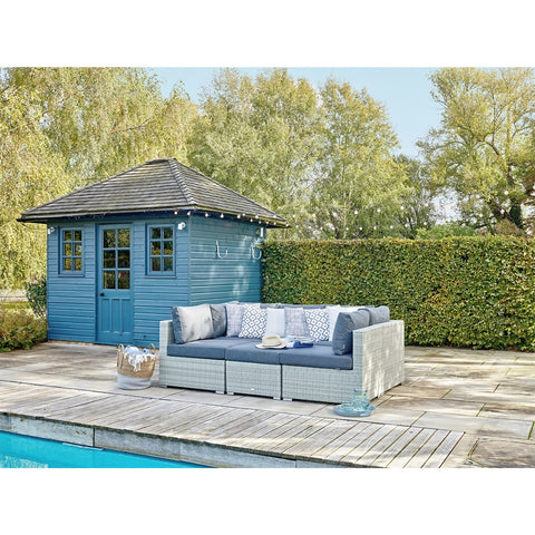 Cloud Rattan 6 Piece Modular Daybed or Sofagarden