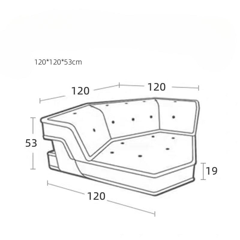 Rochburg color multi-combination sofa