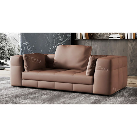 Italian suit leather sofa