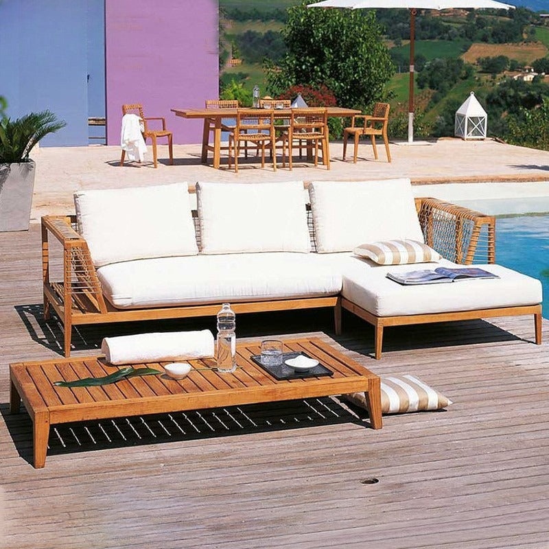 Teak  garden sofa garden