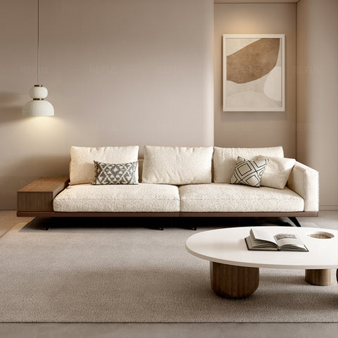 High-end Italian minimalist fabric sofa