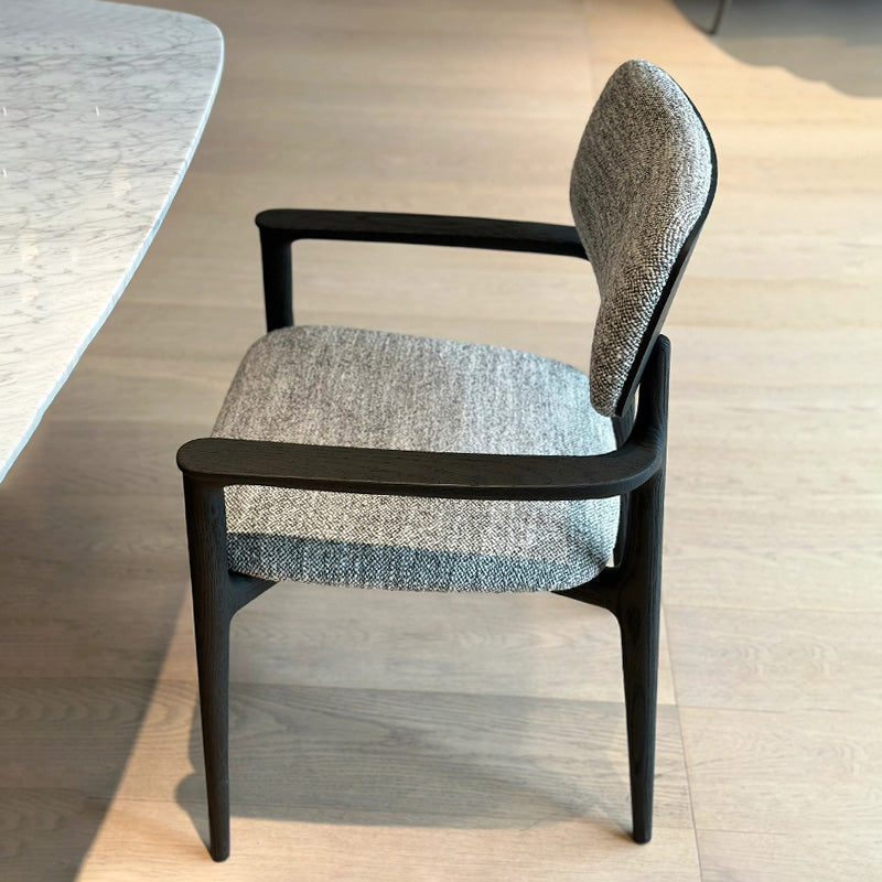 Italian ash modern minimalist dining chair