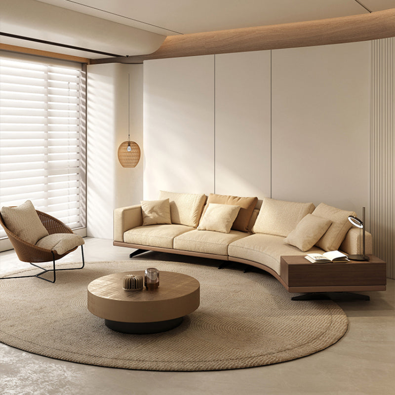 High-end Italian minimalist fabric sofa