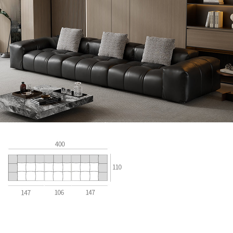 SABA Pixel Module Leather Sofa