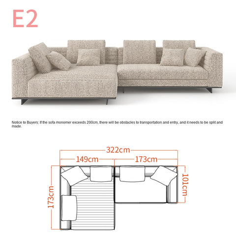 Modern villa sofa