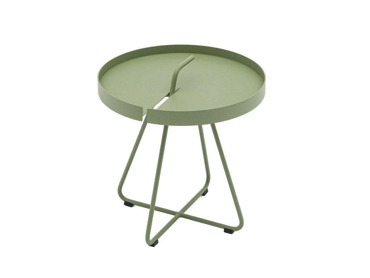 Pistachio Side Tray Table With Removable Topgarden