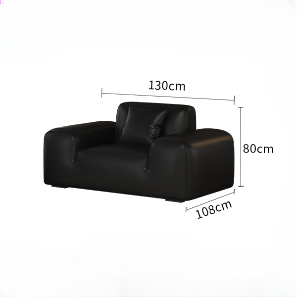 Big Black Bull Cube Sofa